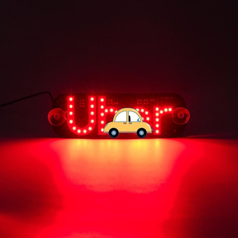 New Taxi Indicator Light with Switch 5-6V LED Roof Light USB Powered for Car and Taxi Use-Without the car pattern