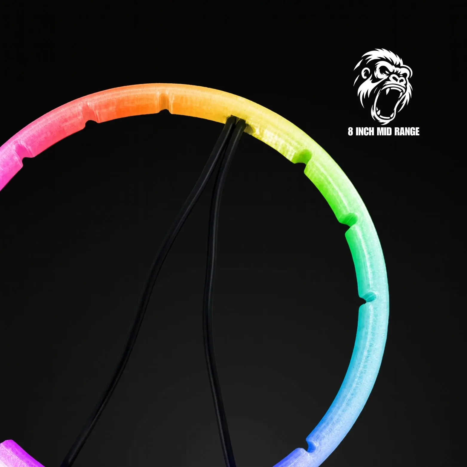 8" Speaker SMART RGB LED RINGS