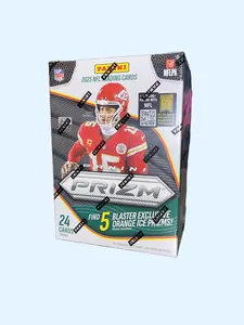 2025 Prizm Hobby Blaster Box - orange ice prizms (4 cards per pack, 6 packs per box)