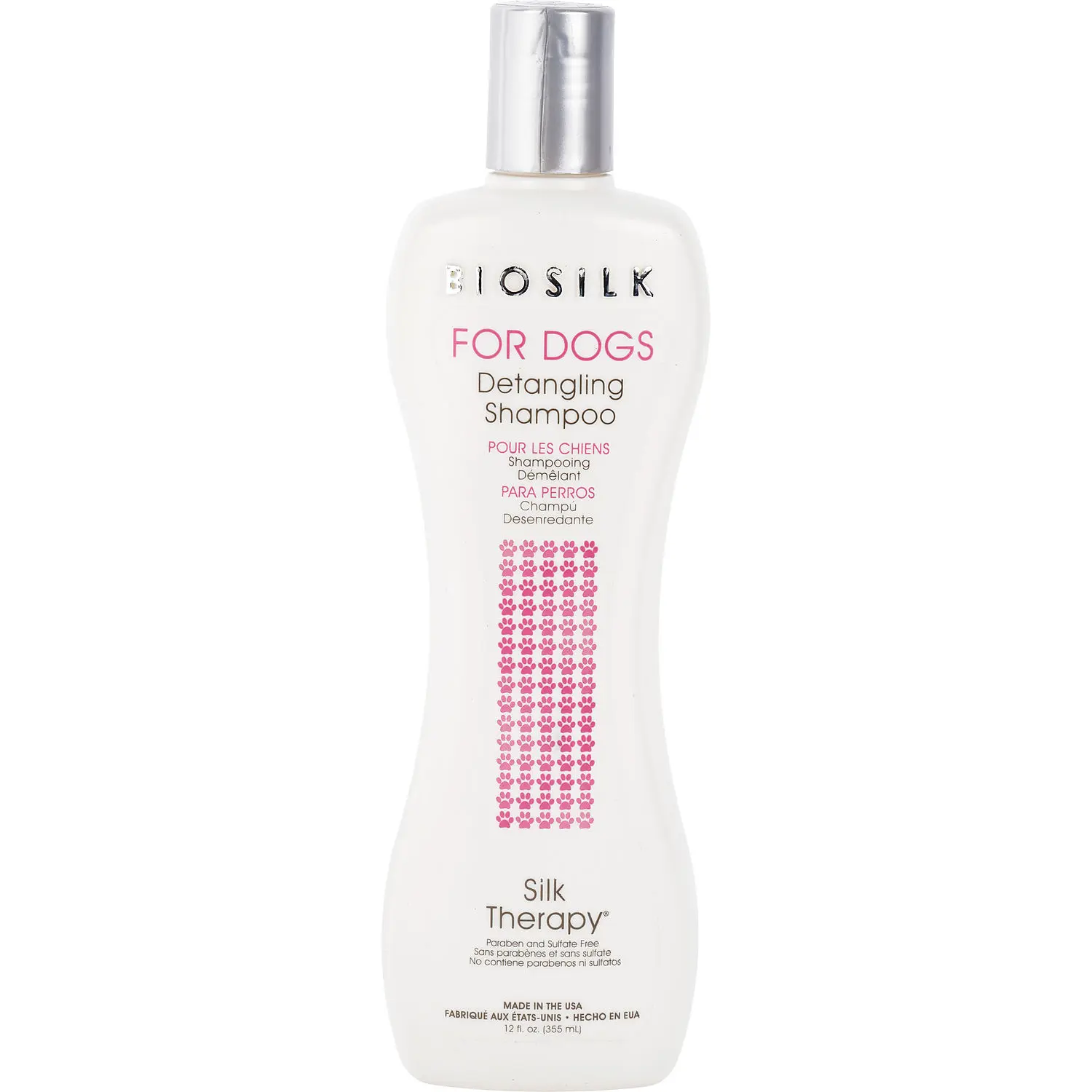 Biosilk For Dogs By Biosilk Silk Therapy Detangling Shampoo For Unisex