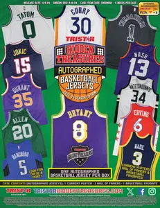 Autographed Basketball Jersey Season Edition Hobby Box 2024-25 TriStar Hidden Treasures