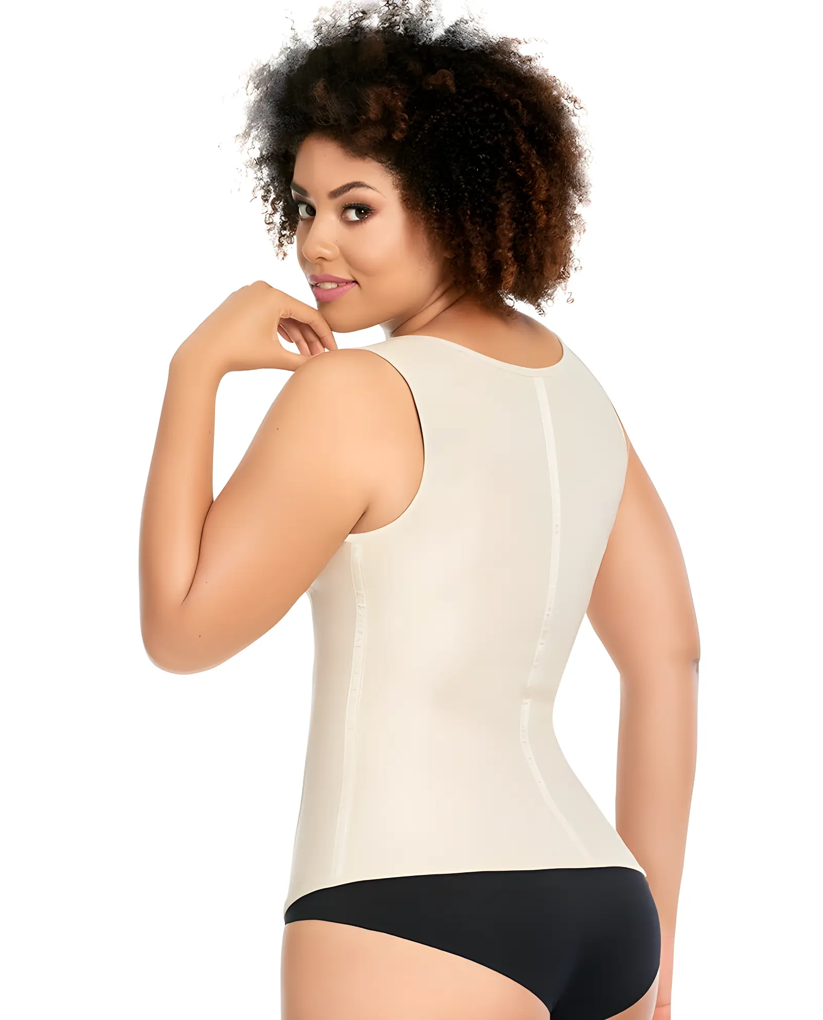 2027D Stage 4 Colombian Shapewear Vest - Firm Compression