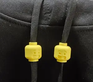 String Squad Character Head Charm | 3D Printed Hoodie & Shoelace Accessory 2 Pack