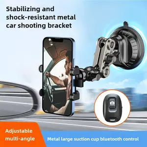 Car-mounted Phone Holder for Shooting - Multi-directional Overhead Shot Car Live Streaming Bracket, First-person View Suction Cup Mount Car Accessory phone holder for car car phone mount cars accessories