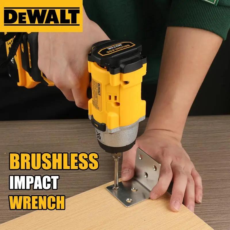 DEWALT DCF922 20V Brushless Impact Wrench 1/2 Inch 205N.m High Torque Cordless Variable Speed Electric Wrench for Heavy Duty Repair