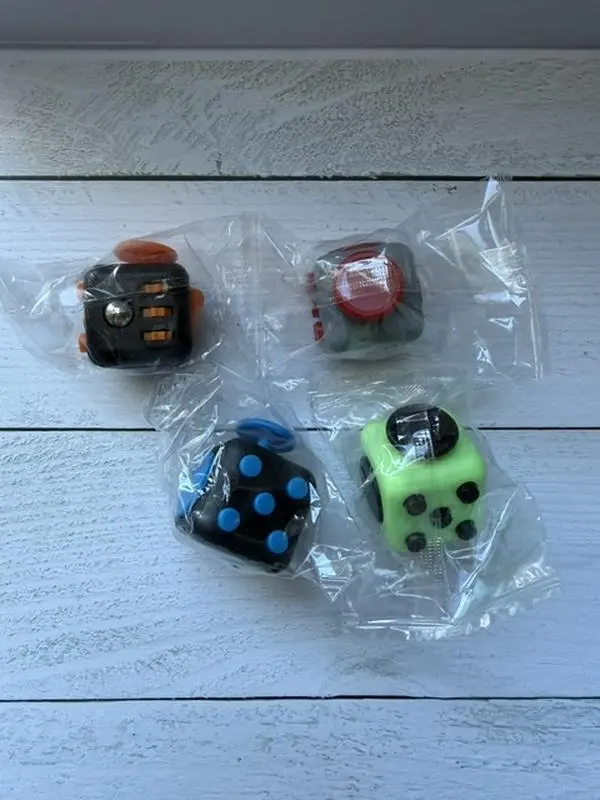 6 Sided Stress Relief Cube Toy