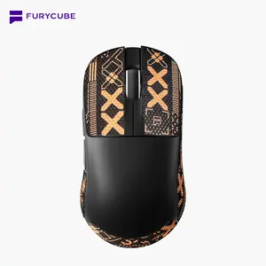 FURYCUBE G3 Lightweight Wireless Gaming Mouse 6 adjustable level DPI UP to 22000 Ergonomically Design 2.4G Bluetooth Long Battery Life Weight 49g Office Gaming Mice【Free Anti-Slip Stickers】auto clicker, gift, ps5 xbox fps games