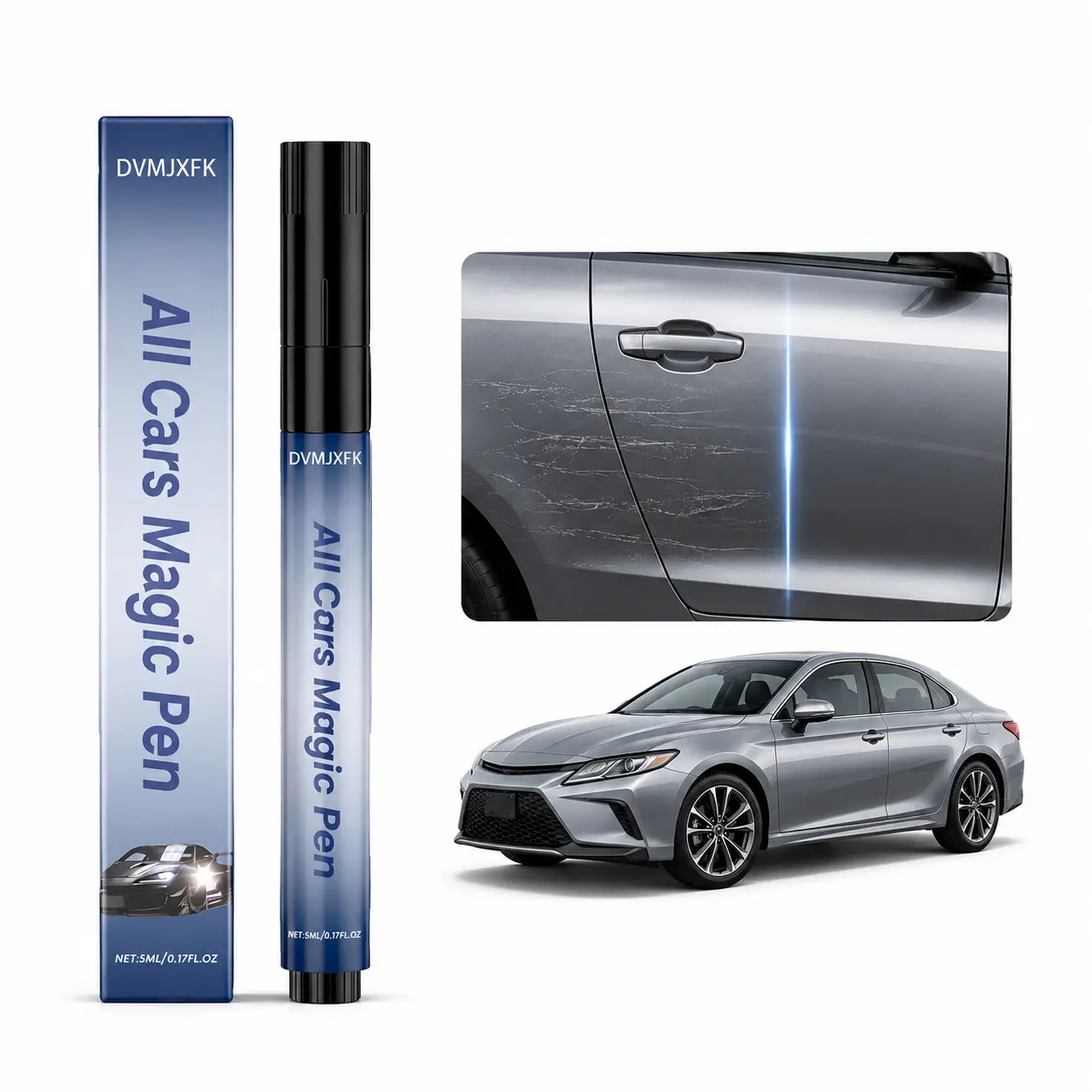 2026 New Magic Car Scratch Removal Pen,Professional Car Scratch Repair,SuitableVehicles And Colors All Cars Magic Pen,Easily And Quickly Repair Scratches