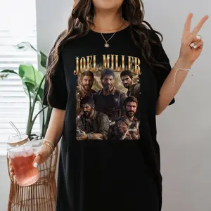 Vintage Joel Miller Last Of Us Shirt Joel Miller Homage Shirt Last Of Us Shirt, Fashion Cotton, Full Colors, Full Sizes, For Men, For Women