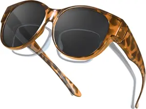Fit-Over Polarized Sunglasses Over Glasses for Women Men Trendy Shades Over Prescription Eyeglasses Sun Glasses