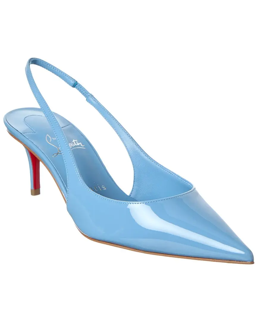Christian Louboutin Miss Z 60 Patent Slingback Pump