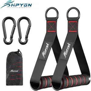 Exercise Handles, Replacement Cable Machine Attachments for Home Gym Equipment, Pulley System, Pilates, Resistance Bands, Strength Trainer, Heavy Duty Working Out Handles，TikTokShopBlackFriday