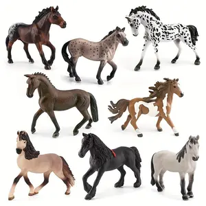 Horse Model Toy, 1 Count Simulation Horse Model Toy, Horse Figurine Toy, Toy Figures for Boys & Girls, Action Figures, Model & Animal/Plant Toys