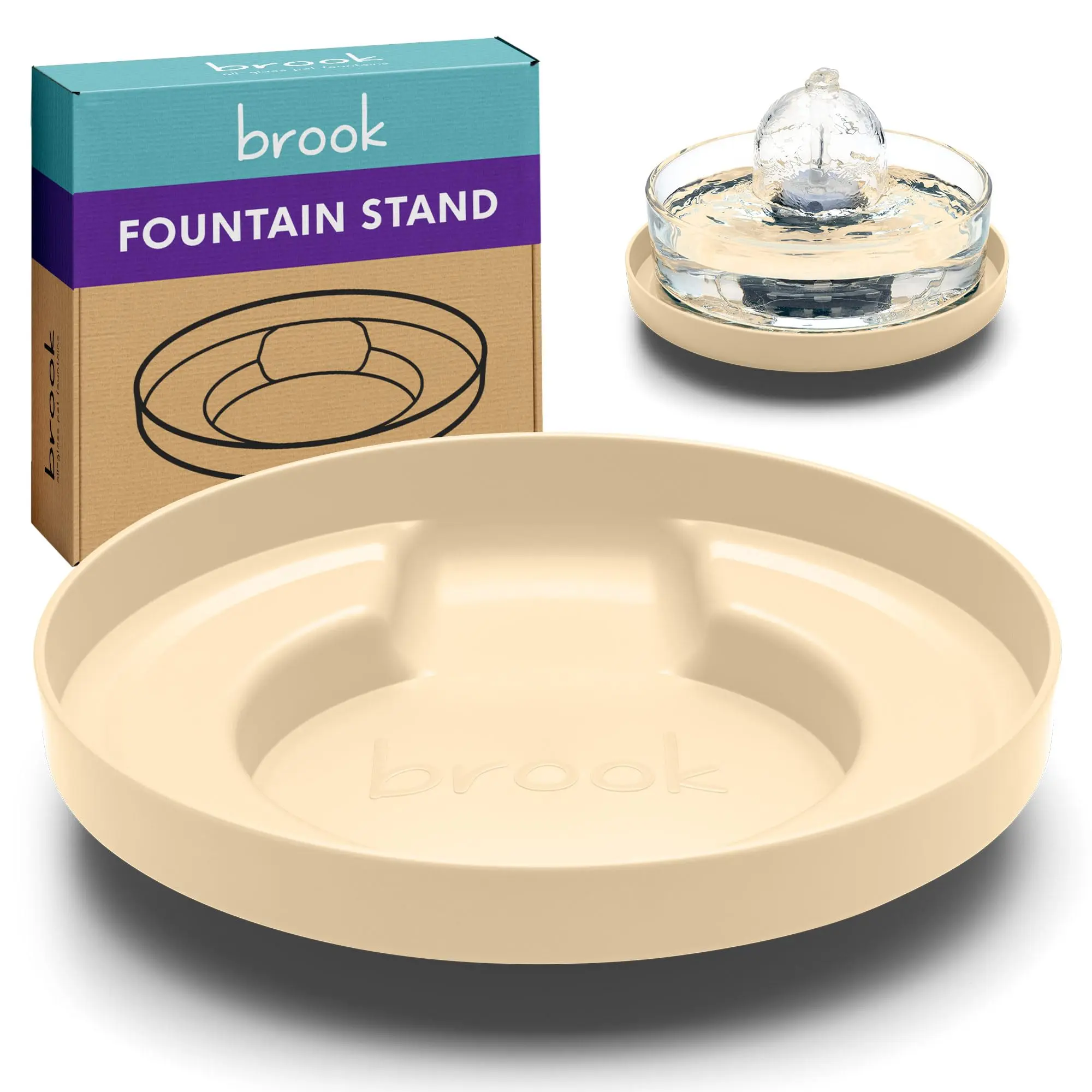 Brook Fountain Stand – Carry Tray for Glass Cat & Dog Fountains