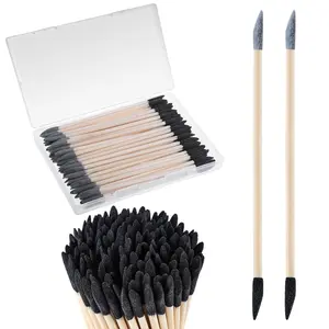 50 count Sanding Sticks, Double End Fine Detailing Sanding Stick with Storage Box for Plastic Models  Hobby Woodworking, 120/280 Grit
