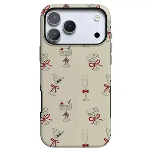 Casely iPhone 17 Pro Max Case | Tini | Kitty and Vibe Holiday | Bold Protective Design | Compatible with MagSafe