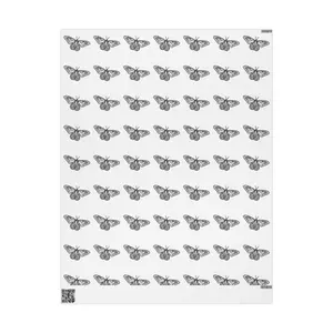 Butterfly Pattern Wrapping Paper, Eco-Friendly Gift Wrap, Unique Birthday, Wedding, Holiday Packaging, Nature-Inspired Decor