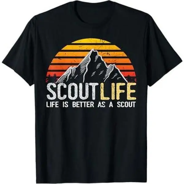 Scout Life and Life Is Better As A Scout Tshirt Scouting tee T-Shirt