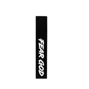 "Fear God" Football Streamer Towel Black