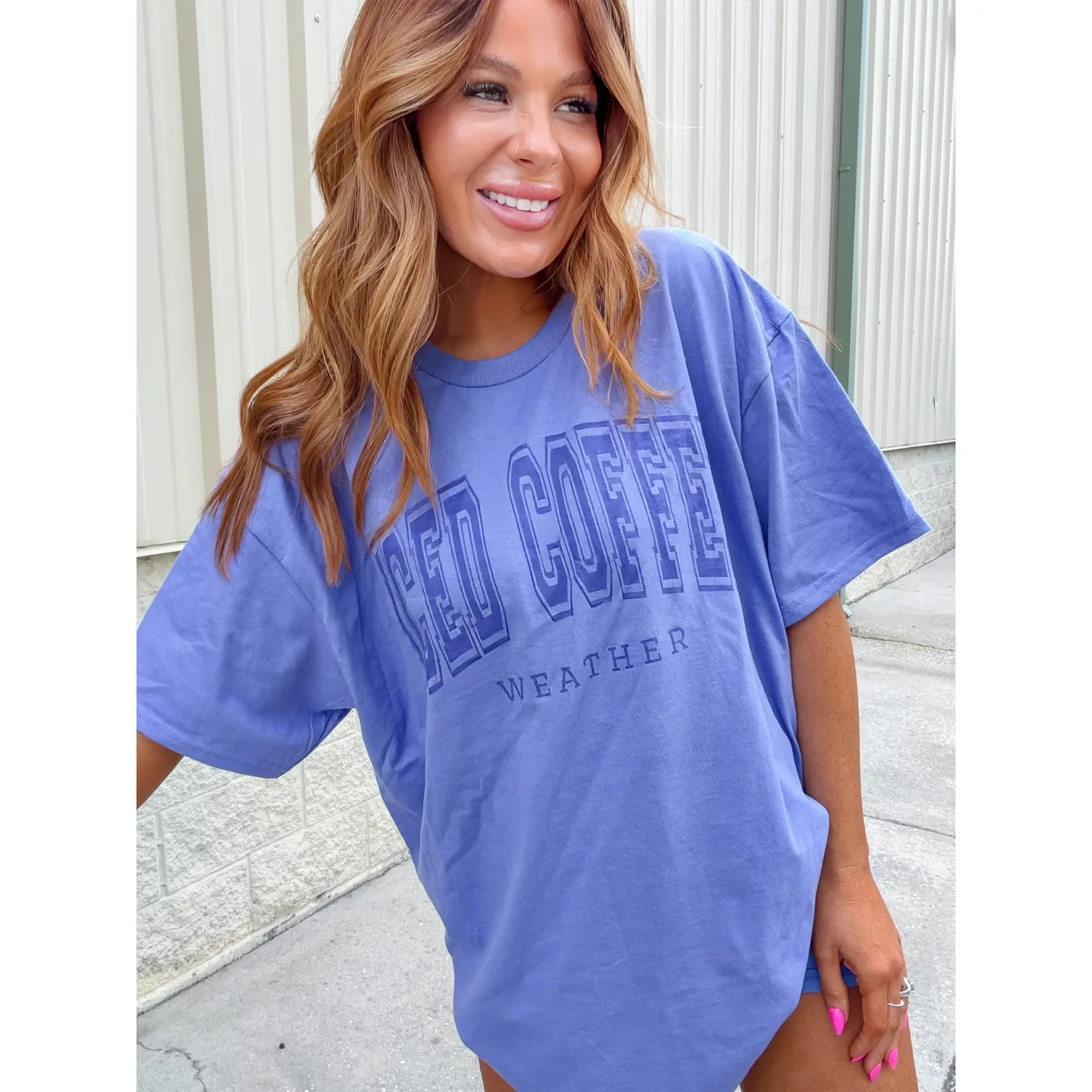 Weather Iced Coffee Graphic Tee C.O.C