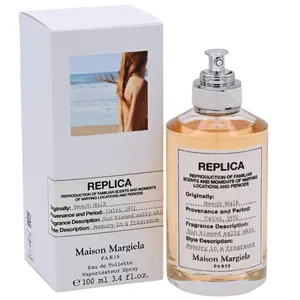 Maison Margiela Replica Beach Walk Women's Eau de Toilette (EDT) - 3.4 fl oz Scented Fragrance, Perfumes for Women, Aromatic Floral-Citrus Woody Blend with Coconut Milk Notes, New in Box, Fragrances