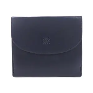 Pre-owned Loewe Calfskin Small Leather Goods Leather Wallet