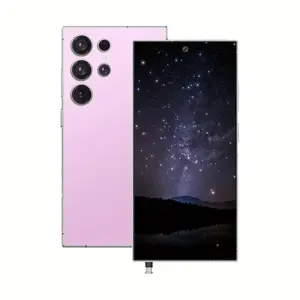 S25 Ultra Unlocked 5G Smartphone, 12GB+512GB, 6800mAh Battery, Fast Charging Capability, Android 14 System, 108MP+48MP Camera, Face & Fingerprint Unlock | Dual SIM | Autofocus | Built-in Pen | Card Port