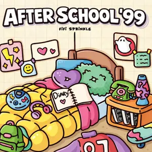 After School '99: A Cute & Cozy 90s Nostalgia Coloring Book Featuring Retro Objects, Everyday Scenes, and Nostalgic Moments