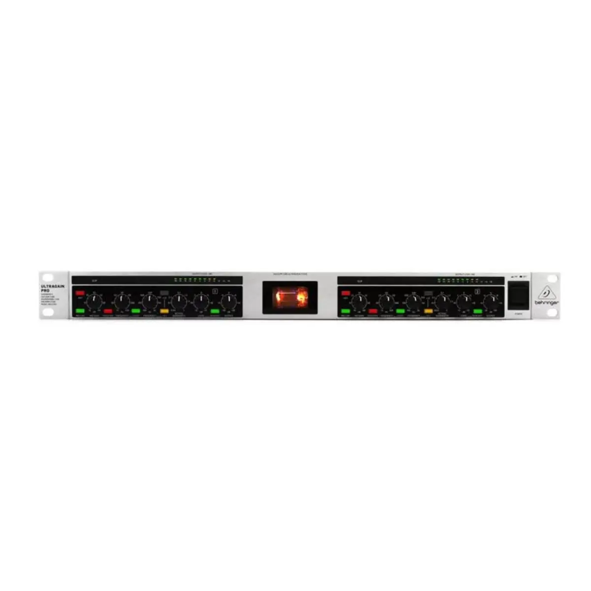 Behringer Ultragain Pro MIC2200 V2 2-Channel Audiophile Vacuum Tube Microphone/Line Preamplifier