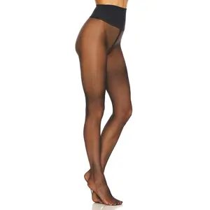 Commando Essential Back Seam Tights in Black