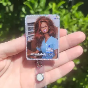34 Funny Badge Reel  Cringe Doll WTF Nurse Badge Reel, Funny  ID Badge Holder, Nurse Gift, Nurse Badge Holder , Cute Badge