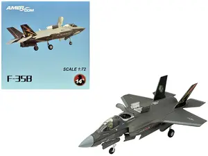 Lockheed Martin F-35B (STOVL) Lightning II Aircraft "Salty Dogs" (2009) United States Navy 1/72 Diecast Model Airplane