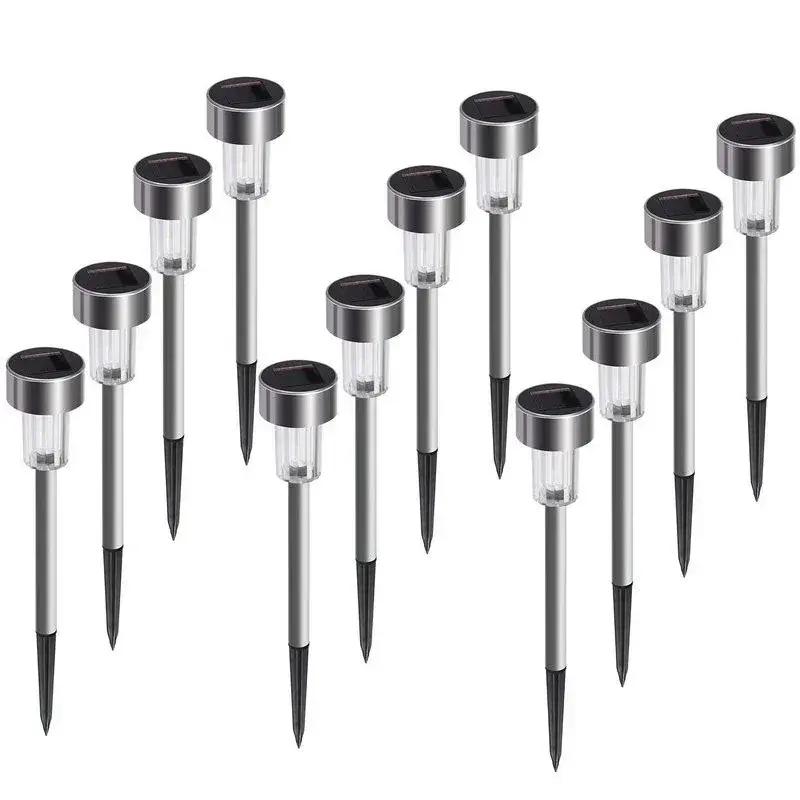 KEZHIDE Solar Outdoor Lights Garden Lamp Solar Powered Waterproof Landscape Path for Yard Backyard Lawn Patio Decorative summervibes fathersdaygift, Solar Garden Lamps, Water Resistant