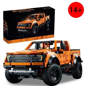 1379Pcs Technical Raptor F150 Truck Building Blocks MOC Assembly Model Toy Gift For Kids