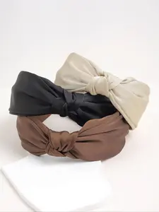 Women's Elegant Solid Color Knot Design Hair Hoop, Minimalist for Women & Girls, Fashion Hair Accessories for Party, Daily Clothing Decor, Knotted Headband