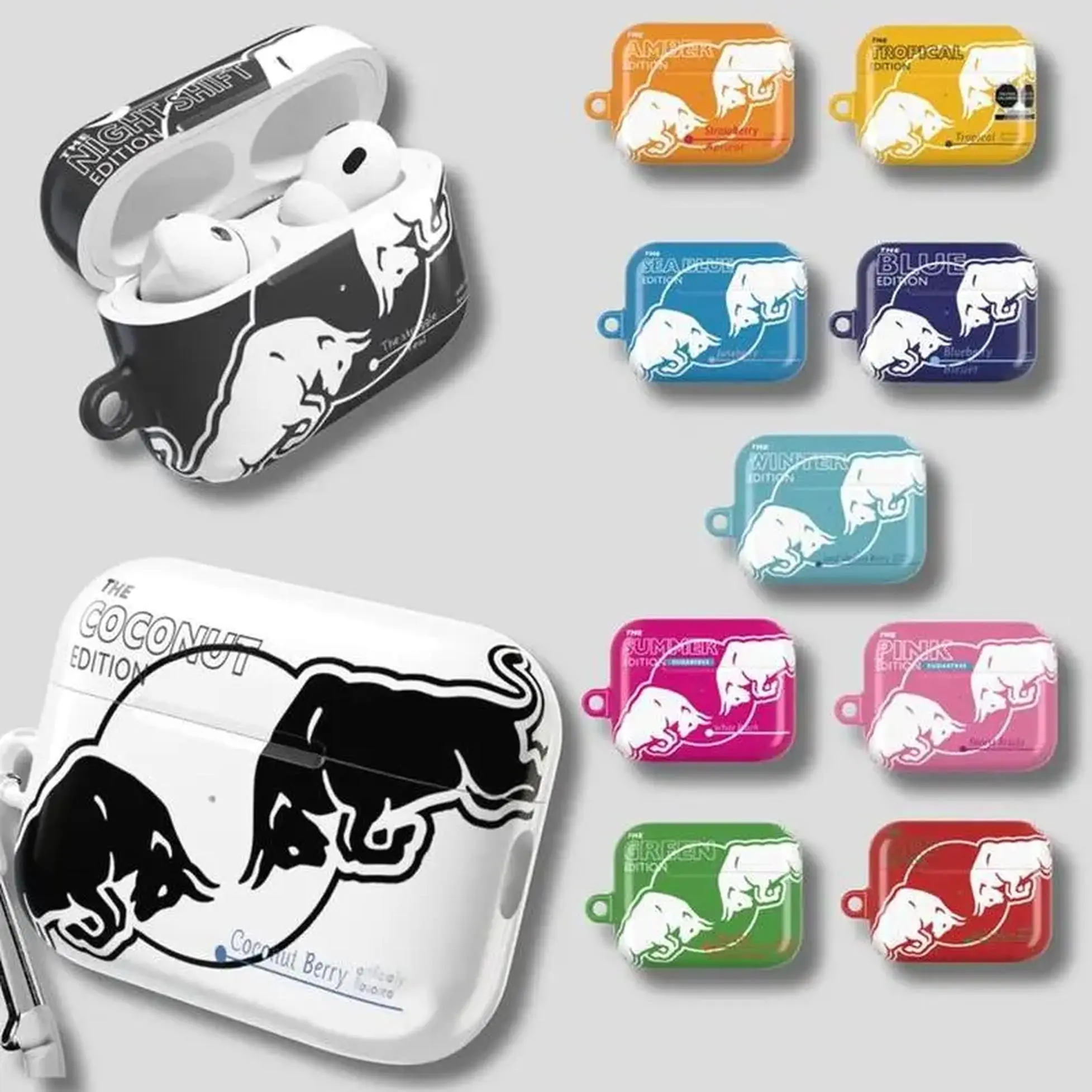 Energy Drinks Inspired AirPods Case, for all Gen 1 2 3 4 & Pro 1 2, Aesthetic Airpods Case