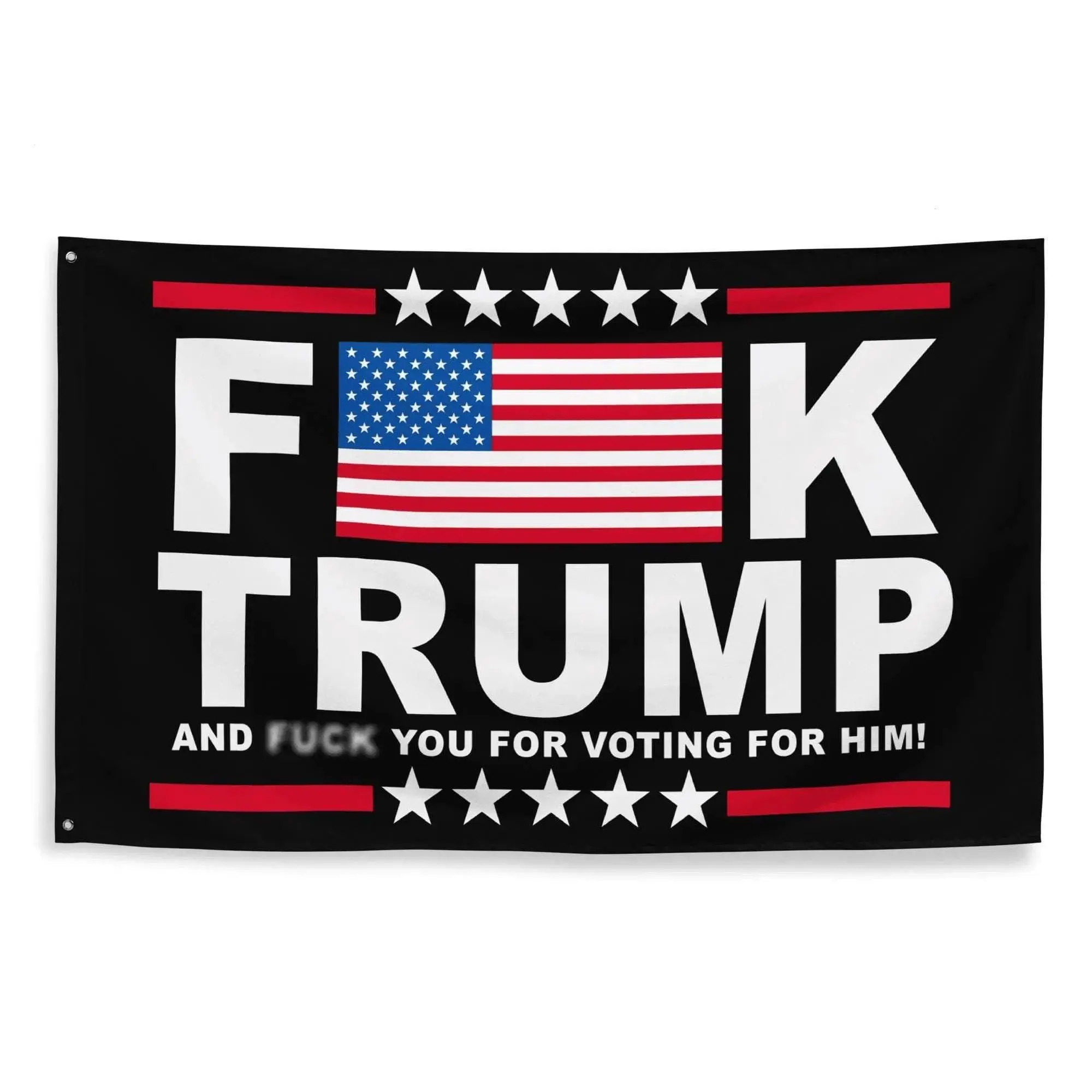 F*ck Donald Trump Election Flag 3x5  Flag