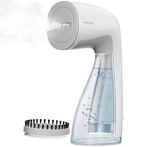 HiLIFE Steamer for Clothes, 1100W Clothes Steamer, Fast Wrinkle Removal with Large 300ml Tank, Ideal for All Fabrics, Easy to Use, Compact and Portable Travel Garment Steamer