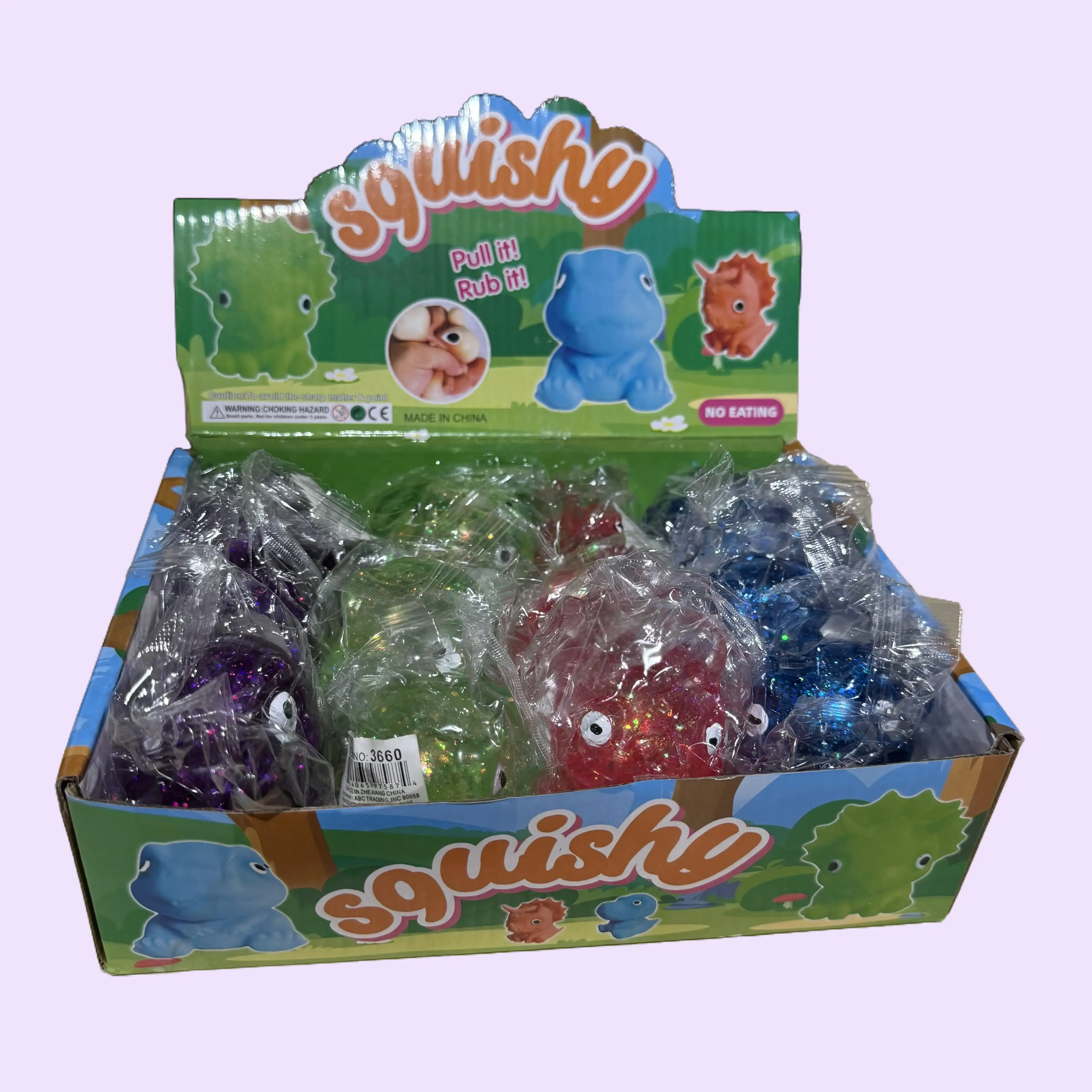 Dinosaur Squishy Toy – Soft Slow-Rising Stress Relief Squeeze Toy