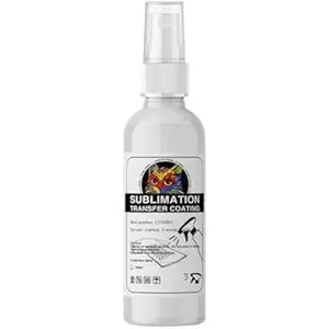 Sublimation Coating Spray for Cotton Shirts: Transfer Spray for All Cotton & Polyester Fabrics - Pillow, Canvas, Carton, Tote Bags and More