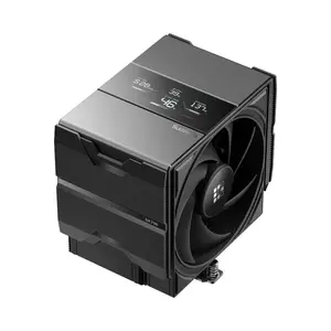 Sudokoo SK700V AM5-Focused CPU Cooler with 220W Heat Dissipation, Quad-Segmented Display, 3-Phase Fan, and 5-Year Warranty