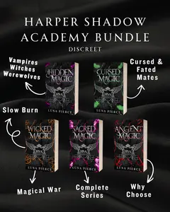 Harper Shadow Academy 5 book DISCREET BUNDLE (Paranormal Academy Why Choose Series) paperback