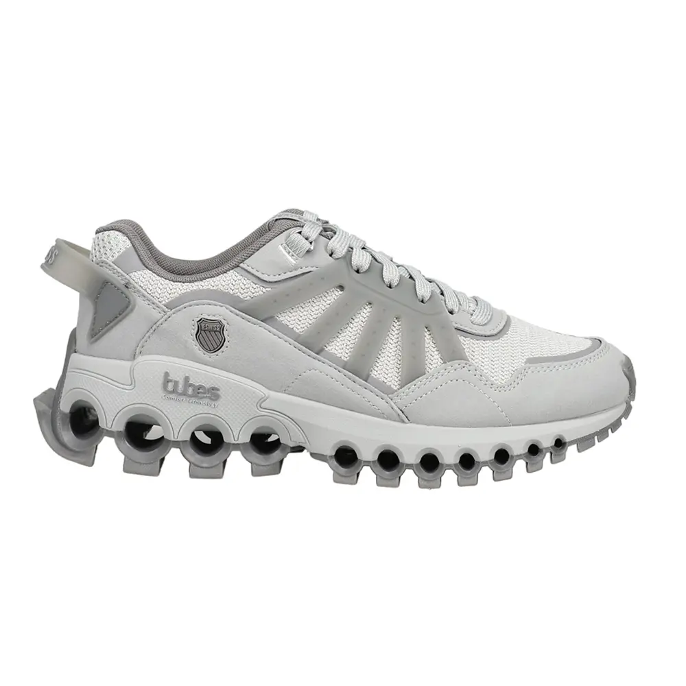 K-Swiss Mens Tubes Sport Trail Running Sneakers Shoes - Grey K-Swiss Mens Tubes Sport Trail Running Sneakers Shoes - Grey
