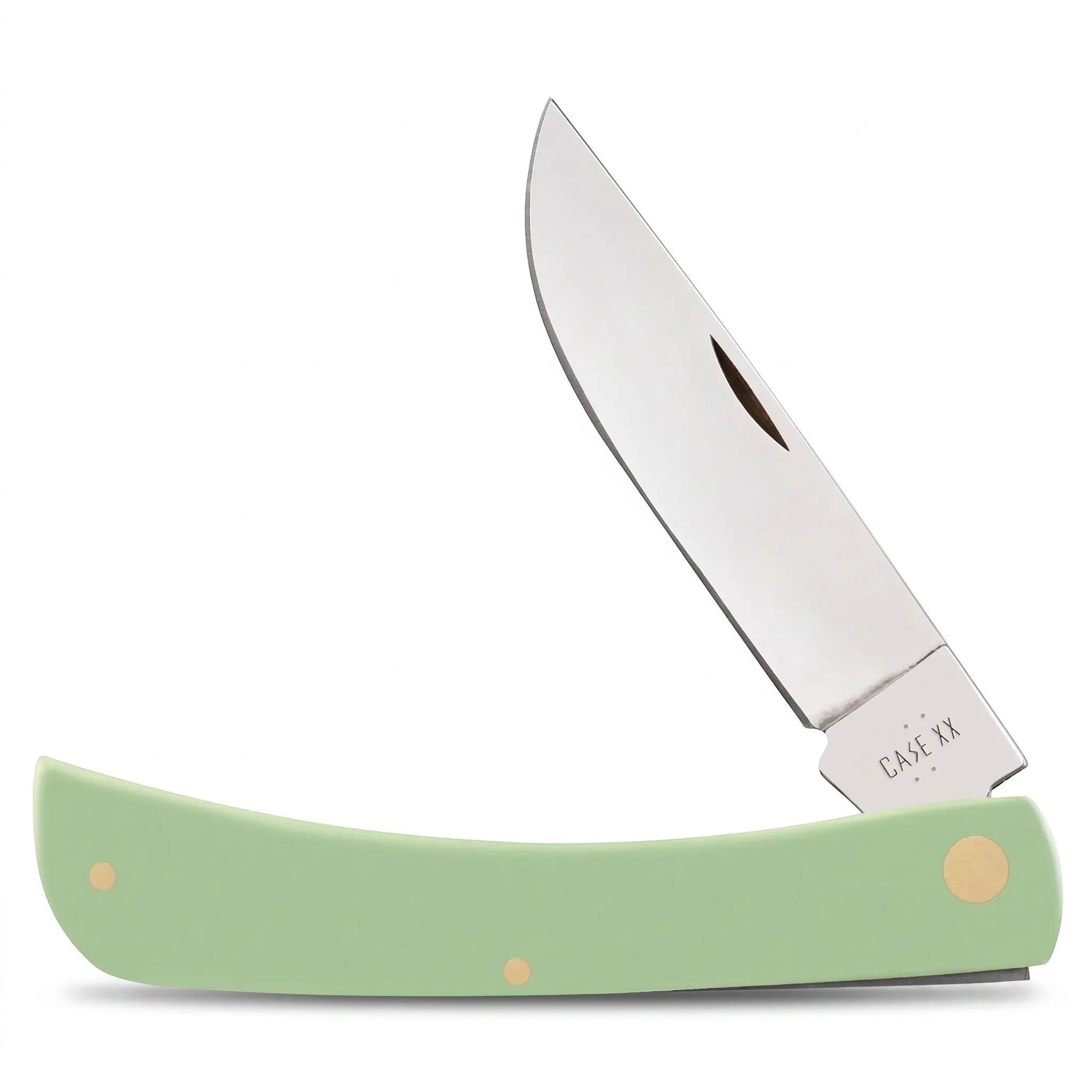 Case Sod Buster Folding Knife – Mint Green Smooth Synthetic