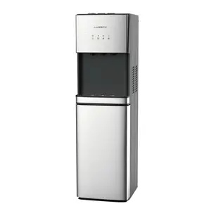 Lubeck Bottleless Water Cooler Dispenser | 4-Stage RO Filter | Hot Cold Room Temp | Stainless Steel | Free Ship
