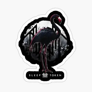 Sleep Token Stickers Music Band Decal Vinyl Red Decalhk12