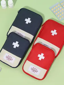 Small Portable Medical Bag for Travel and Home Use, 1/3 Capacity Storage Bag, Convenient Travel Medicine Bag, Essential Travel Accessories