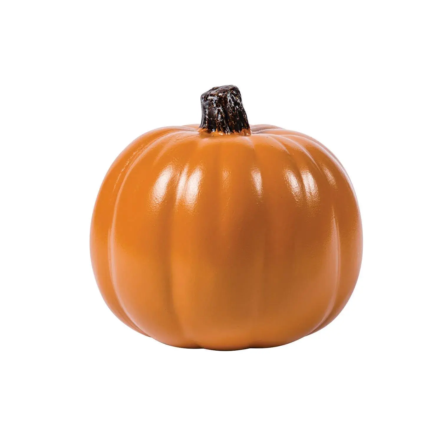 5" Orange Foam Craft Pumpkin, Carving & Decorative DIY Accessory for Scrapbooking & Stamping Projects