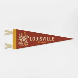 Louisville Kentucky Felt Pennant