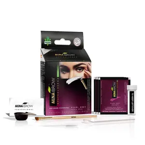 Mina Ibrow Henna Regular Brow Tint Kit - Pearl Grey